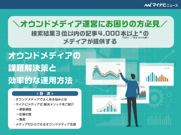 【2024年版】オウンドメディアの課題解決策と効果的な運用方法